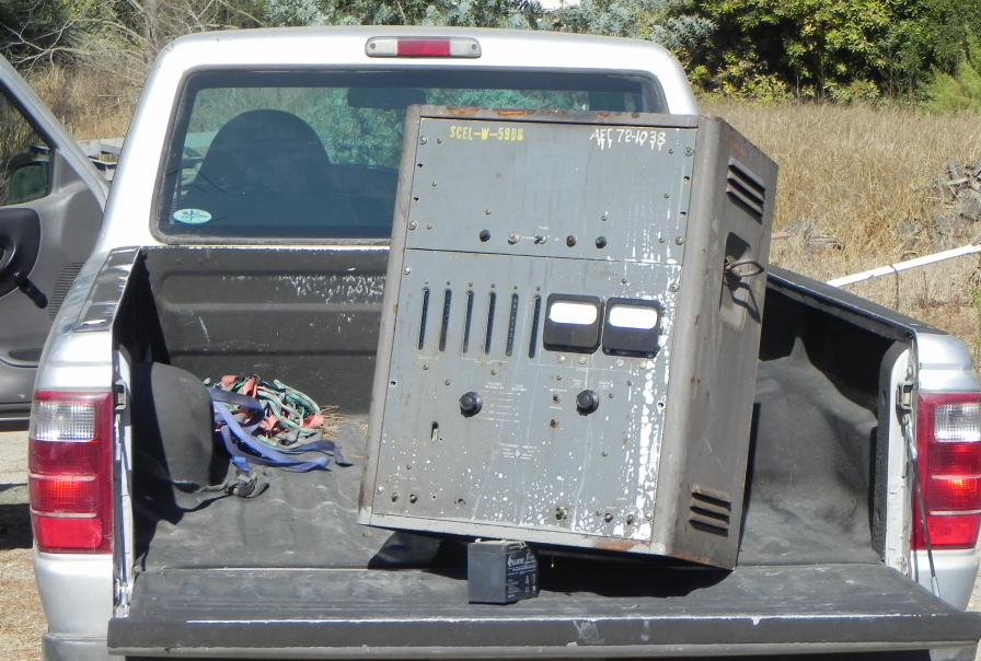 HP 524A counter on Truck